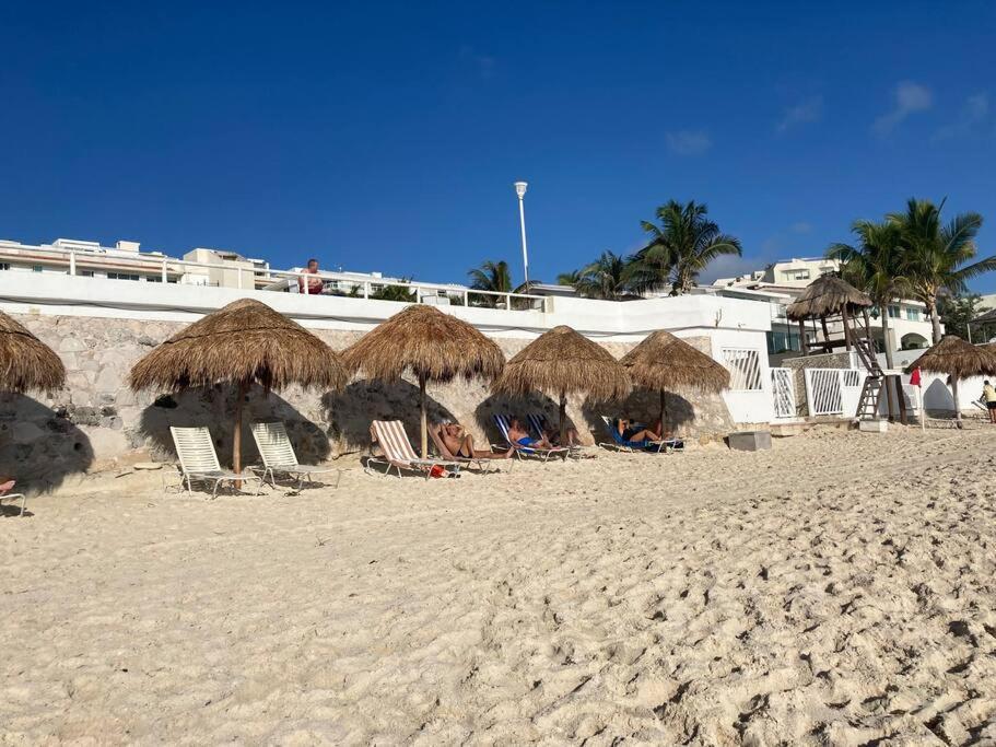 Cancun Oceanfront, Entire Apartment Cancún Exterior foto