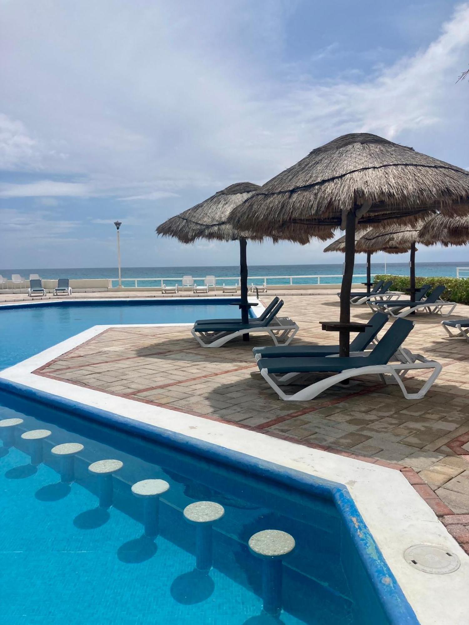 Cancun Oceanfront, Entire Apartment Cancún Exterior foto